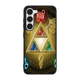 Zelda Triforce Element Case Samsung Galaxy S25 5G BC1091