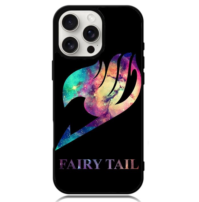Fairy Tail Logo Galaxy Space Case iPhone 16 Pro BC1095