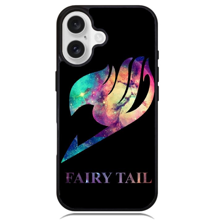 Fairy Tail Logo Galaxy Space Case iPhone 16 BC1095