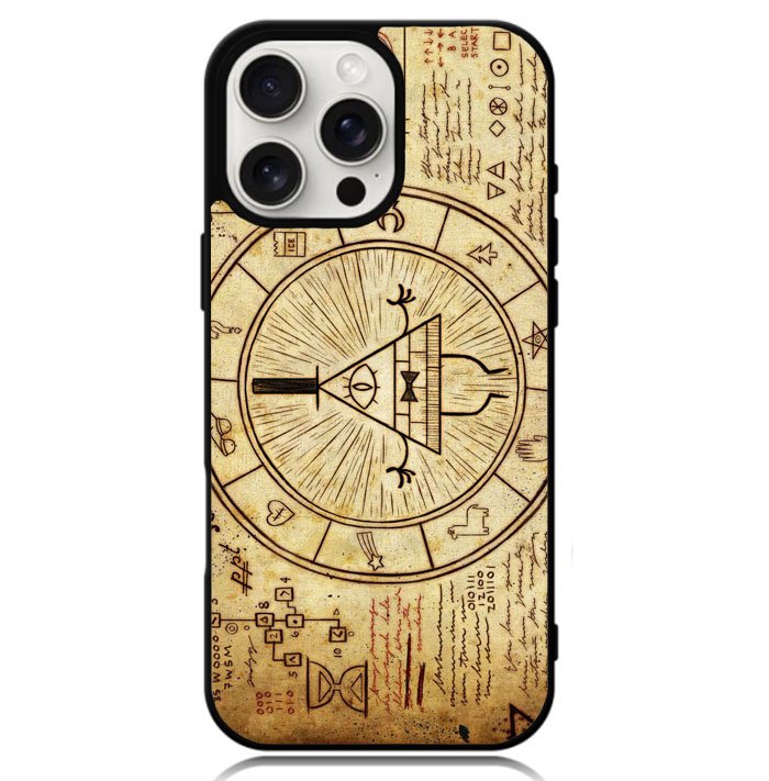 Gravity Falls Bill Case iPhone 16 Pro BC1099