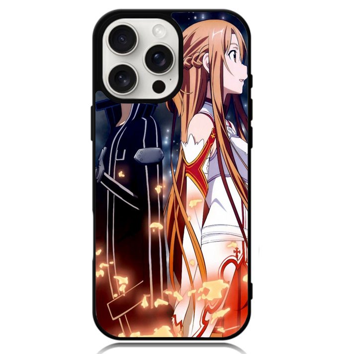 SWORDS ART ONLINE SAO KIRITO AND ASUMA ANIME  Case iPhone 16 Pro BC1104