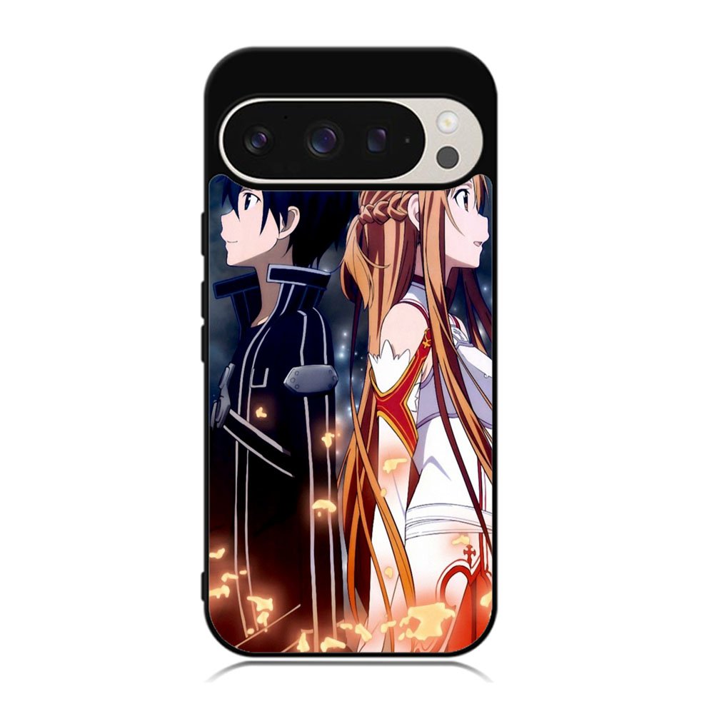 SWORDS ART ONLINE SAO KIRITO AND ASUMA ANIME  Case Google Pixel 9 Pro XL BC1104