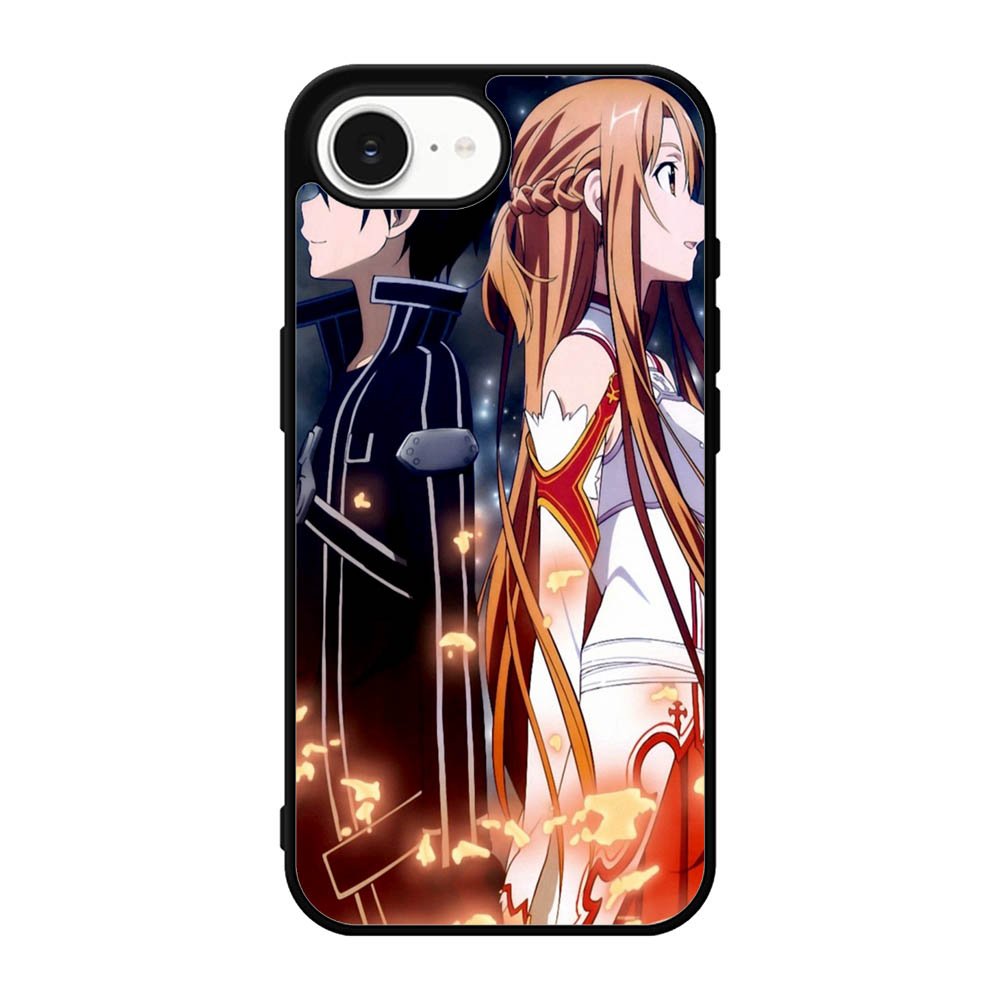 SWORDS ART ONLINE SAO KIRITO AND ASUMA ANIME  iPhone 17e Case BC1104