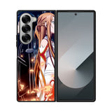 SWORDS ART ONLINE SAO KIRITO AND ASUMA ANIME  Case Samsung Galaxy Z Fold 6 5G BC1104