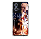 SWORDS ART ONLINE SAO KIRITO AND ASUMA ANIME  Motorola Moto Edge 2024 Case BC1104
