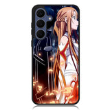 SWORDS ART ONLINE SAO KIRITO AND ASUMA ANIME  Samsung Galaxy S25 FE Case BC1104