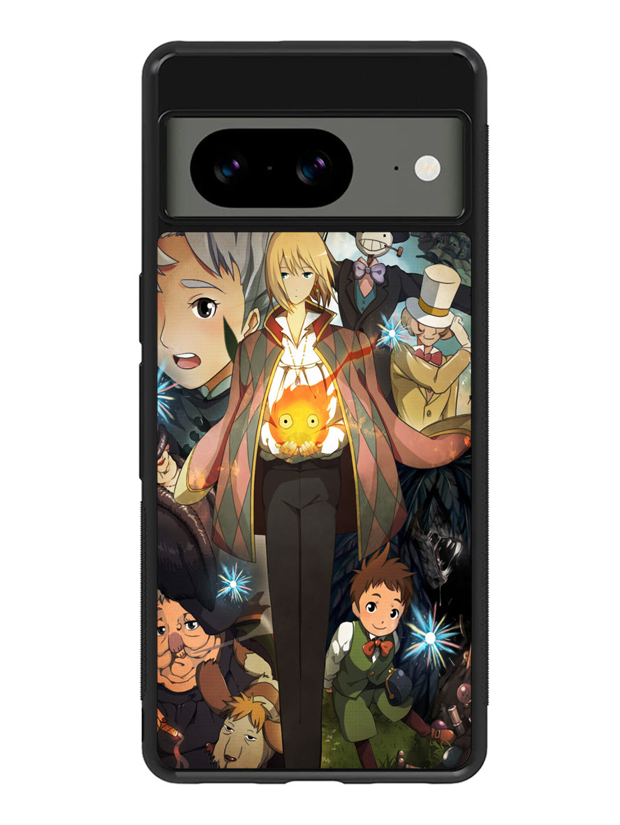 Studio Ghibli HowlS Moving Castle Google Pixel 8a Case