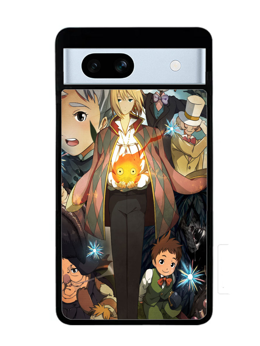 Studio Ghibli HowlS Moving Castle Google Pixel 7A Case