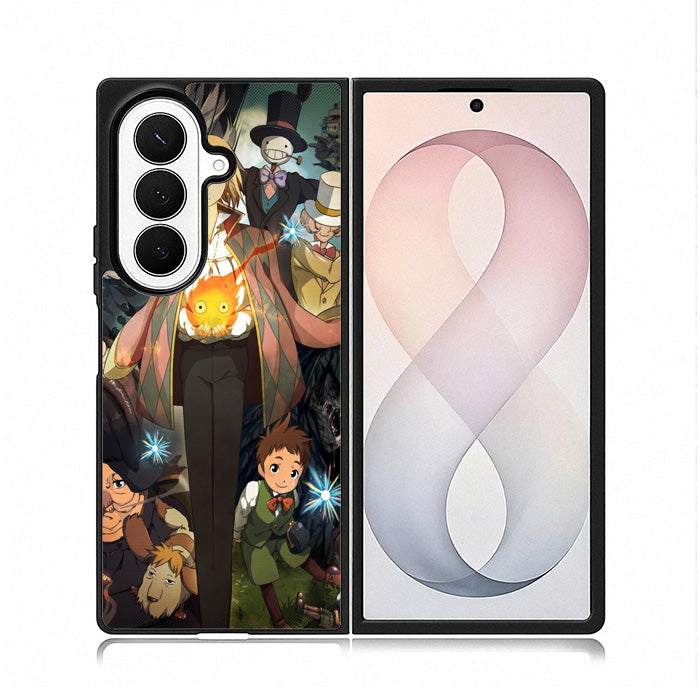 Studio Ghibli Howl'S Moving Castle Samsung Galaxy Z Fold 8 Ultra Case BC1106