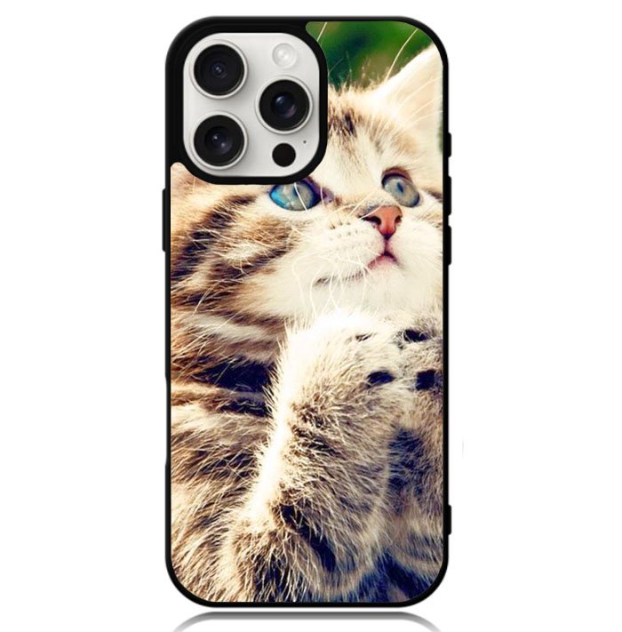 Prayer cat Case iPhone 16 Pro Max BC1109
