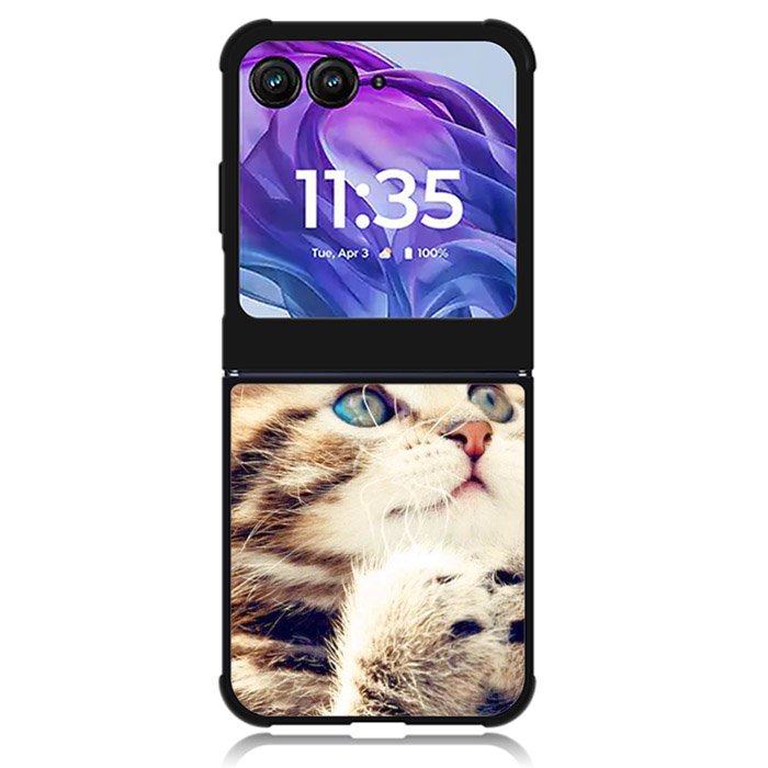 Prayer Cat Motorola Moto Razr 2024 , Moto Razr 50 Case