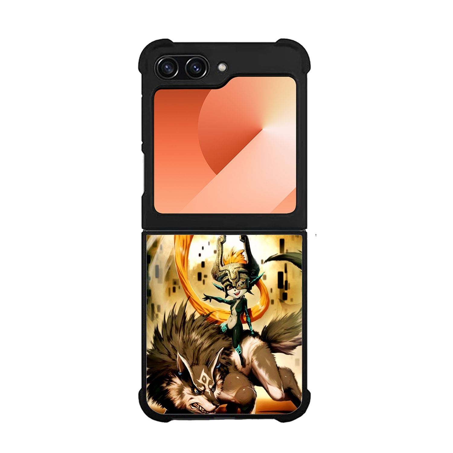 Zelda and wolf twilight princess Case Samsung Galaxy Z Flip 6 5G BC1111