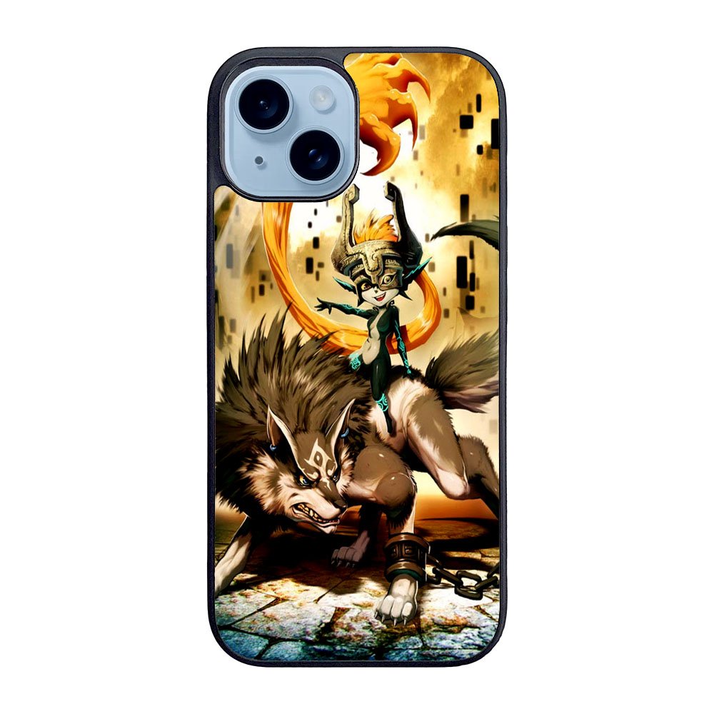 Zelda and wolf twilight princess Case iPhone 15 BC1111