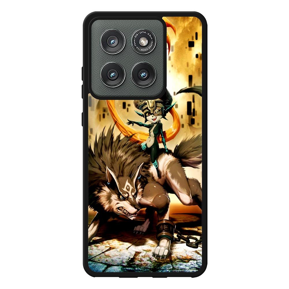 Zelda and wolf twilight princess Case Motorola Moto Edge 2025 BC1111
