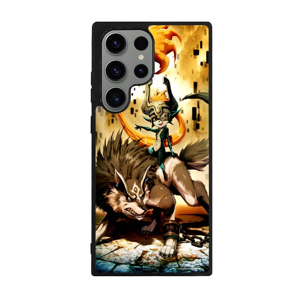 Zelda and wolf twilight princess Case Samsung Galaxy S24 Ultra 5G BC1111