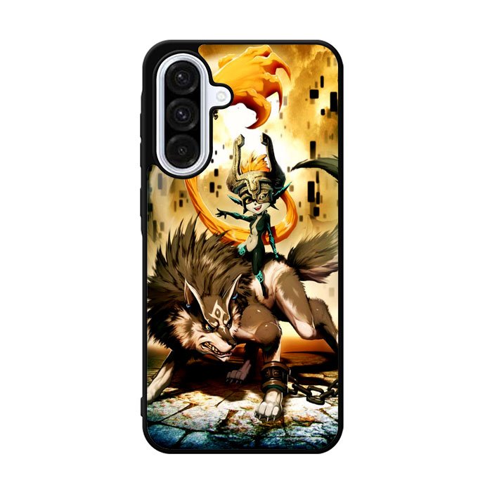 Zelda and wolf twilight princess Samsung Galaxy A36 Case FE7950