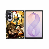 Zelda and wolf twilight princess Samsung Galaxy Z Fold 8 Case BC1111