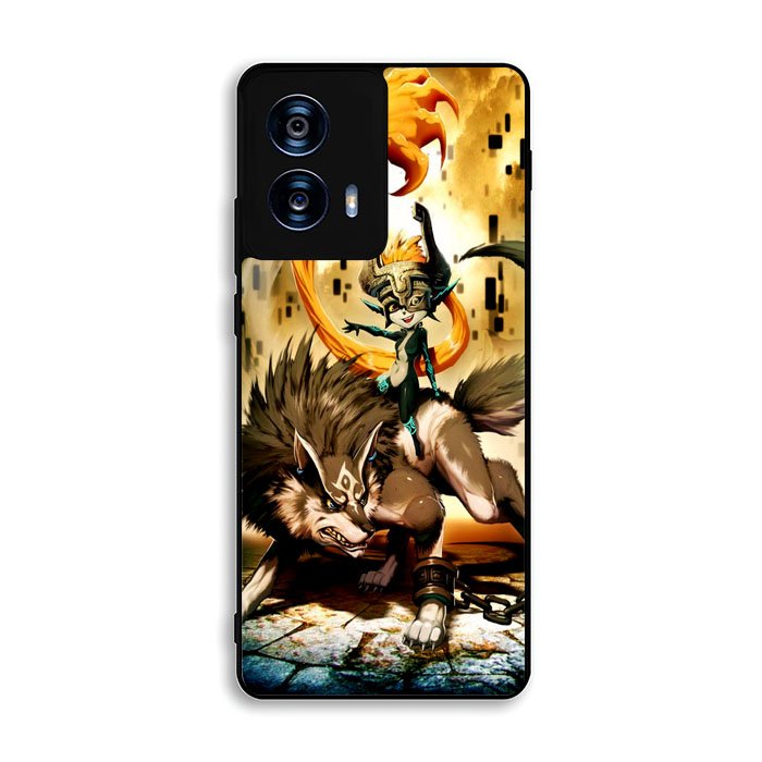 Zelda and wolf twilight princess Motorola Moto G Power 5G 2024 Case FE3599