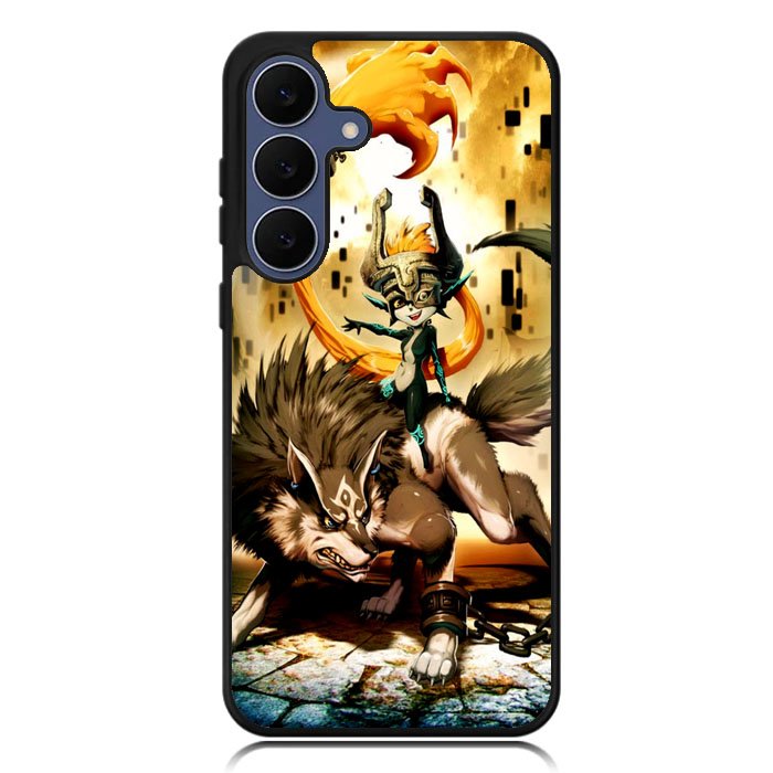 Zelda and wolf twilight princess Samsung Galaxy S25 FE Case BC1111