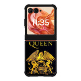 queen logo gold Motorola Moto Razr 2025/2024 , Moto Razr 60/50 Case BC1112