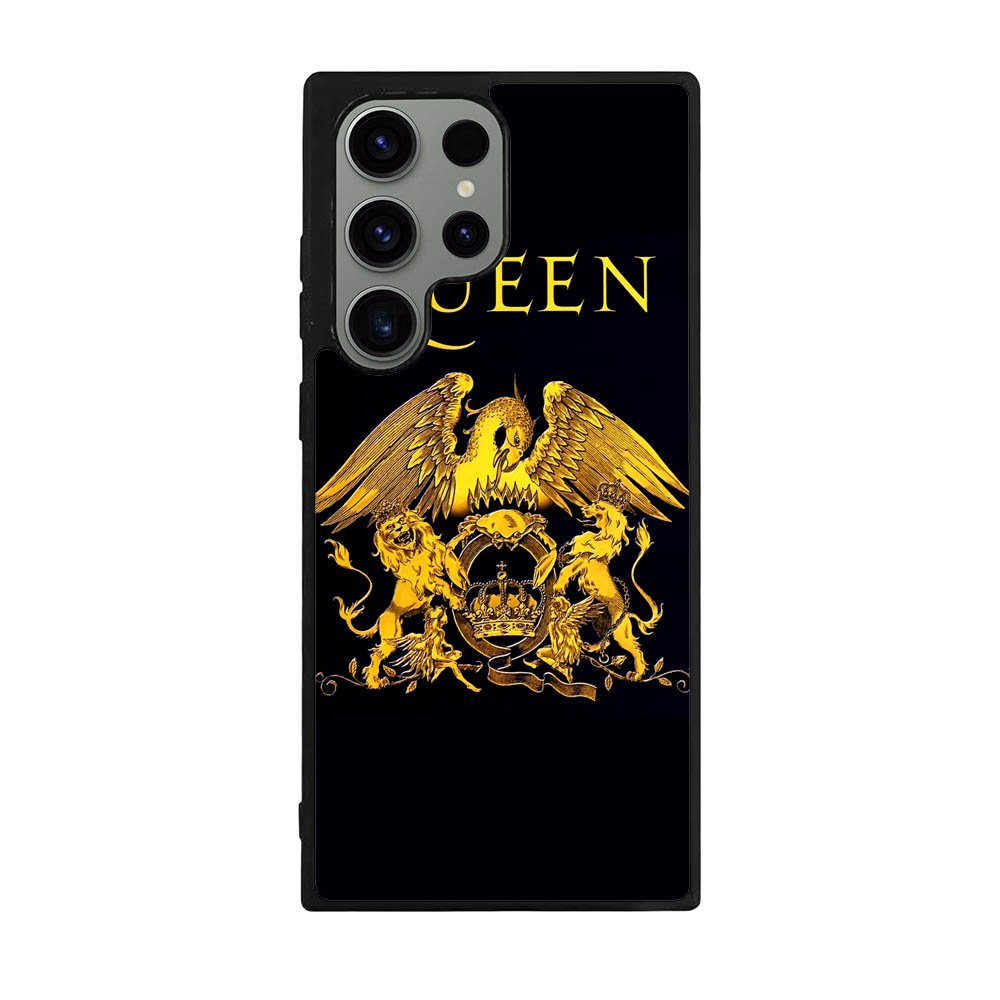 queen logo gold Case Samsung Galaxy S24 Ultra 5G BC1112