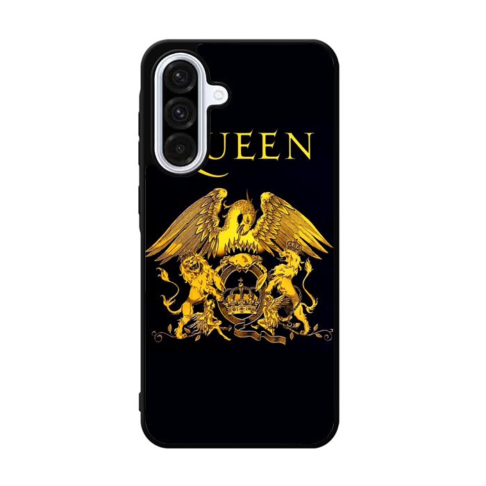 queen logo gold Samsung Galaxy A36 Case BC1112