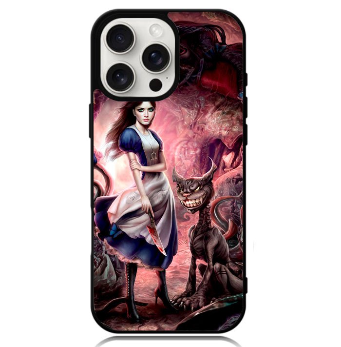 Alice in Wonderland evil Case iPhone 16 Pro BC1113