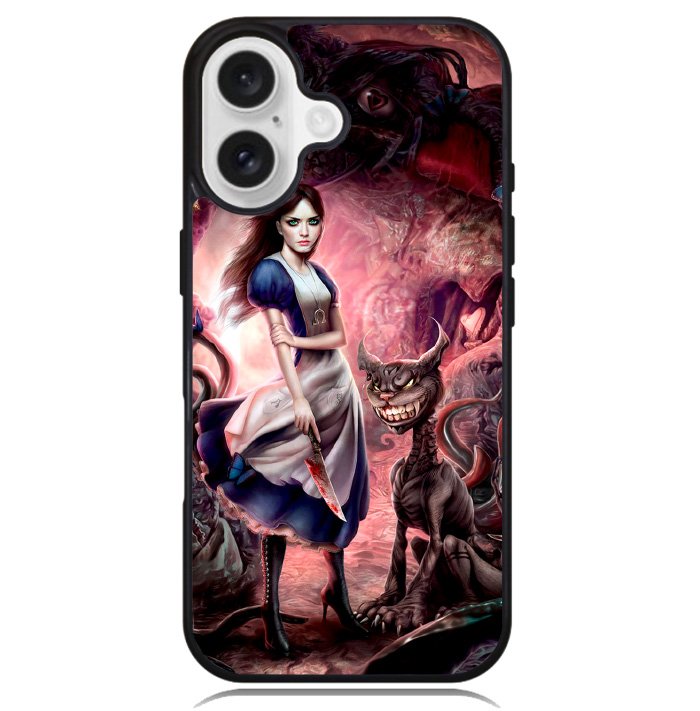 Alice in Wonderland evil Case iPhone 16 BC1113