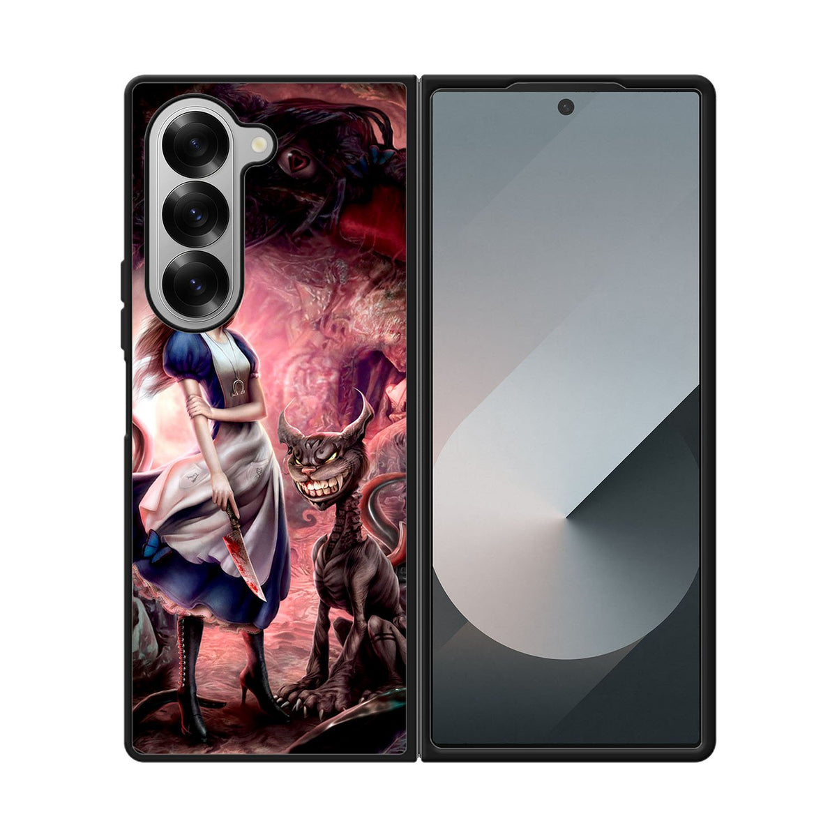 Alice in Wonderland evil Case Samsung Galaxy Z Fold 6 5G BC1113