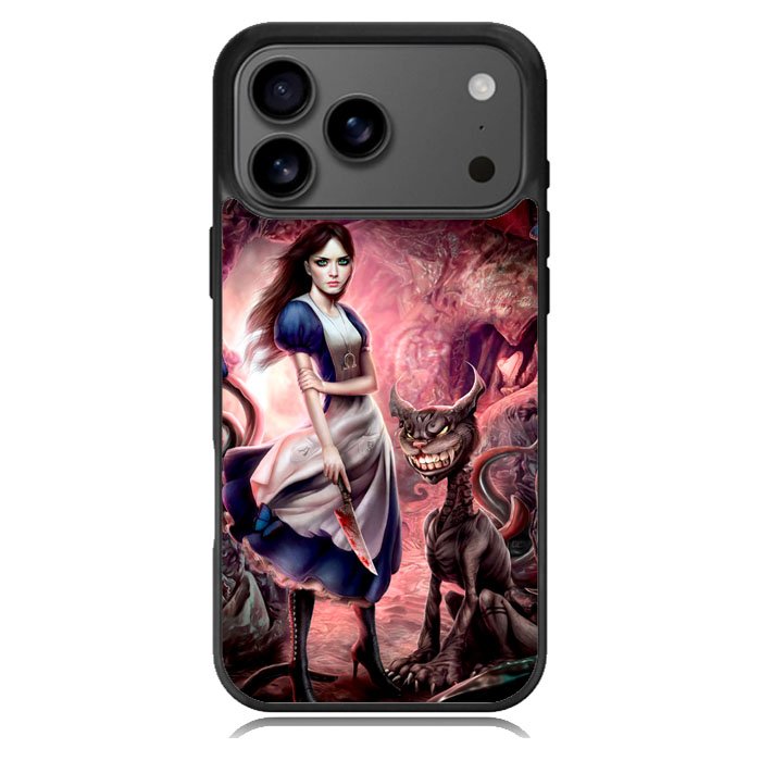Alice in Wonderland evil iPhone 17 Pro Max Case BC1113