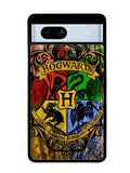 Harry Potter Hogwarts Logo wood Google Pixel 7A Case