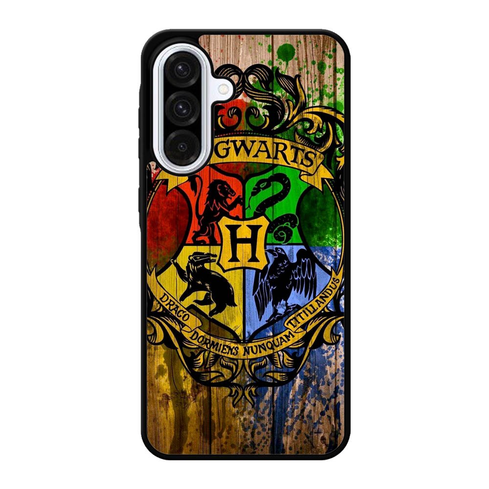 Harry Potter Hogwarts Logo wood Samsung Galaxy A56 Case FE5744