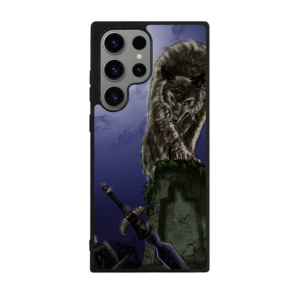 great grey wolf sif puppy Case Samsung Galaxy S24 Ultra 5G BC1115