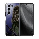 great grey wolf sif puppy Case Samsung Galaxy z Fold 5 5G BC1115