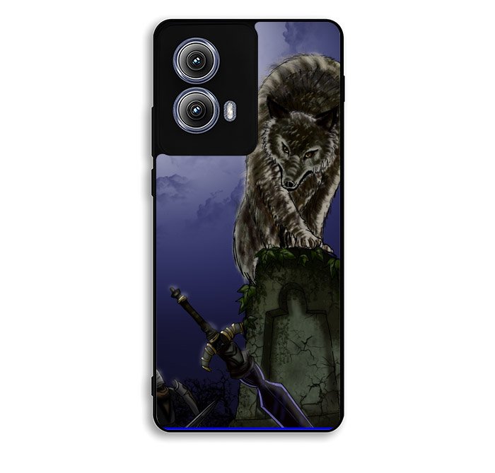 great grey wolf sif puppy Motorola Moto Edge 2024 Case BC1115