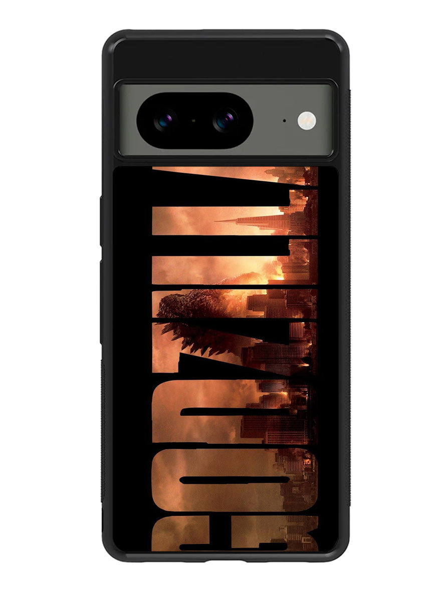 Godzilla font Google Pixel 8a Case