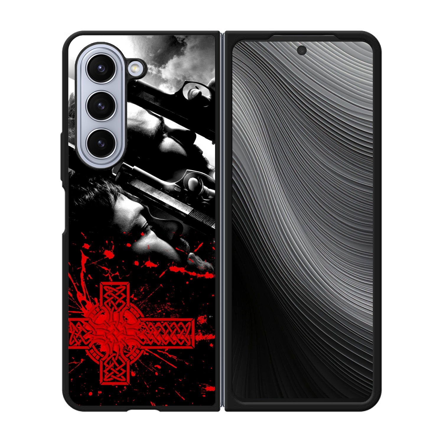 Boondock Saint Movies Series Case Samsung Galaxy z Fold 5 5G BC1117
