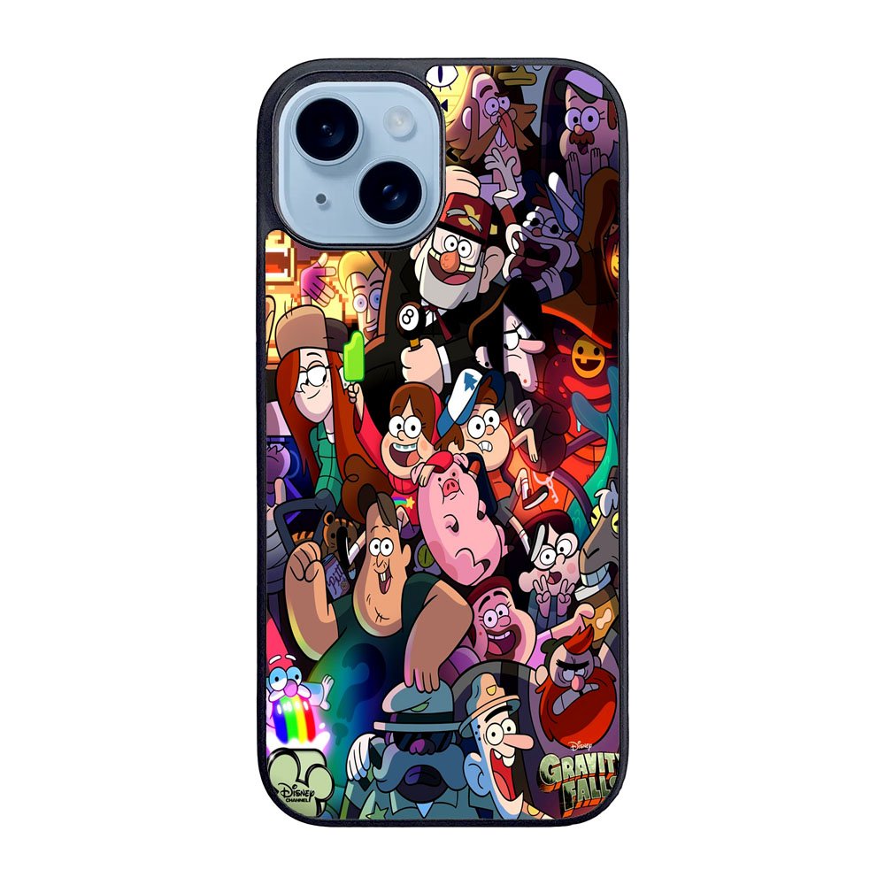 gravity fall  all character Case iPhone 15 Plus BC1126
