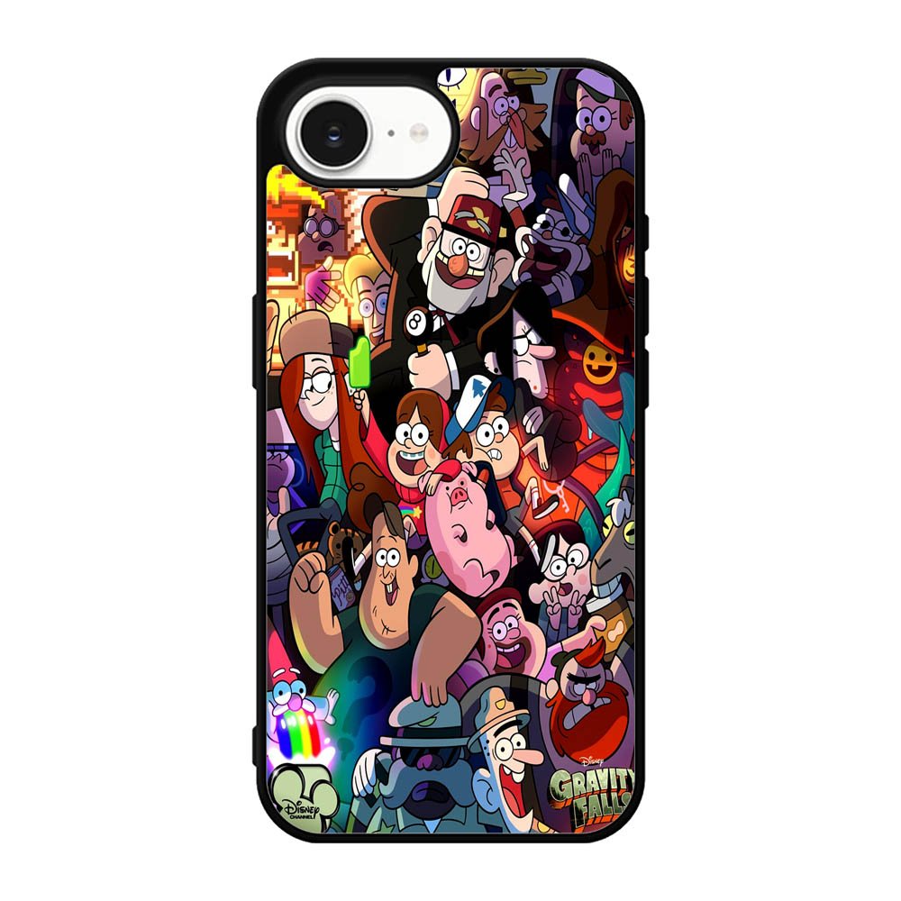 gravity fall  all character iPhone 16e Case BC1126