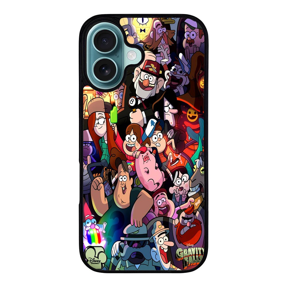 gravity fall  all character Case iPhone 16 Plus BC1126