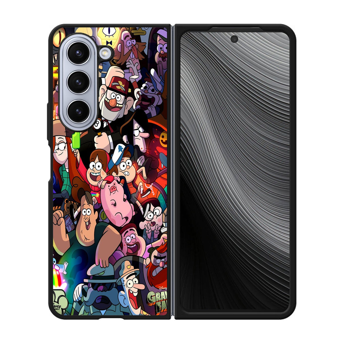 gravity fall  all character Case Samsung Galaxy z Fold 5 5G BC1126