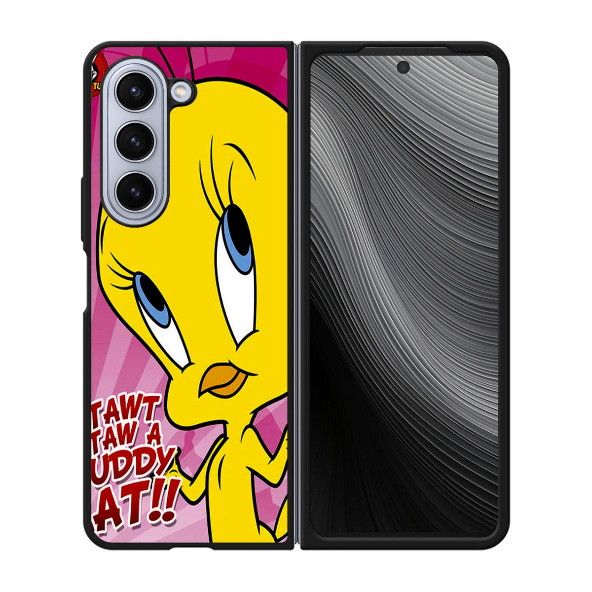 looney toons tweety bird Case Samsung Galaxy z Fold 5 5G BC1127
