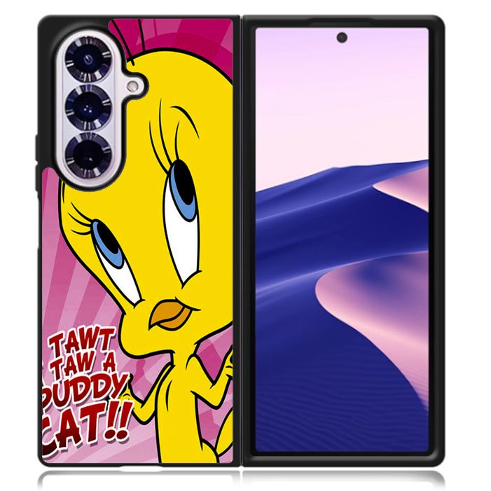 looney toons tweety bird Samsung Galaxy Z Fold 7 5G Case BC1127