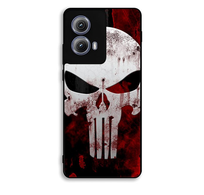 Marvel Superhero PUNISHER logo Motorola Moto Edge 2024 Case FE5014