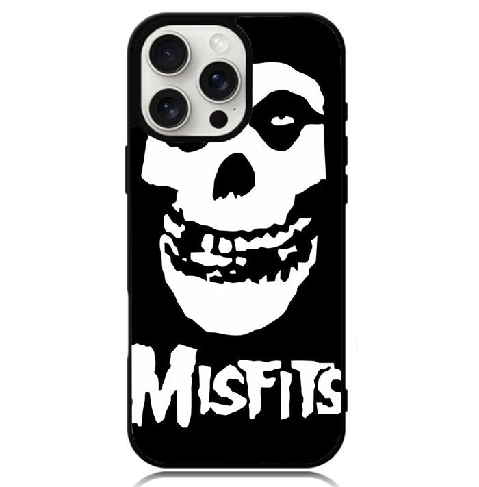 Horror Punk Rock Band Misfits Skull Case iPhone 16 Pro BC1128