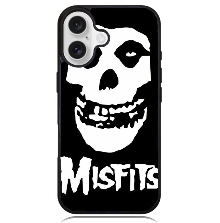 Horror Punk Rock Band Misfits Skull Case iPhone 16 BC1128