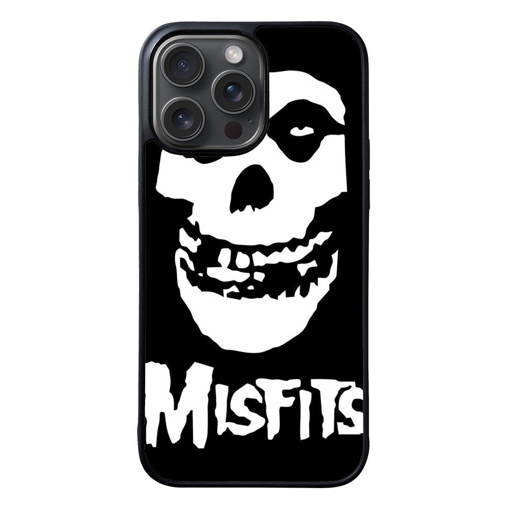 Horror Punk Rock Band Misfits Skull Case iPhone 15 Pro Max BC1128