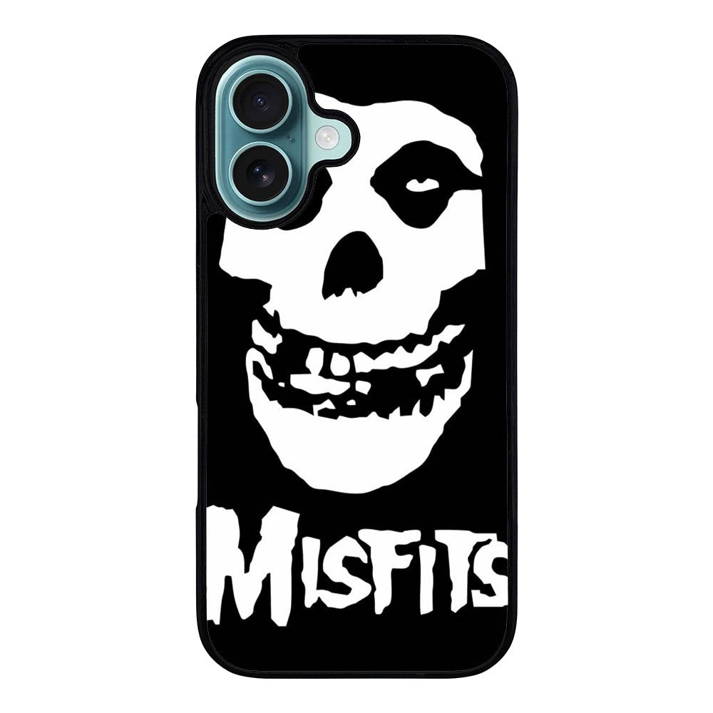 Horror Punk Rock Band Misfits Skull Case iPhone 16 Plus BC1128