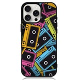 Multicolor Cassette Tape Z0579 iPhone 16 Pro Max Case
