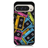 Multicolor Cassette Tape Z0579 Google Pixel 9 | Google Pixel 9 Pro Case
